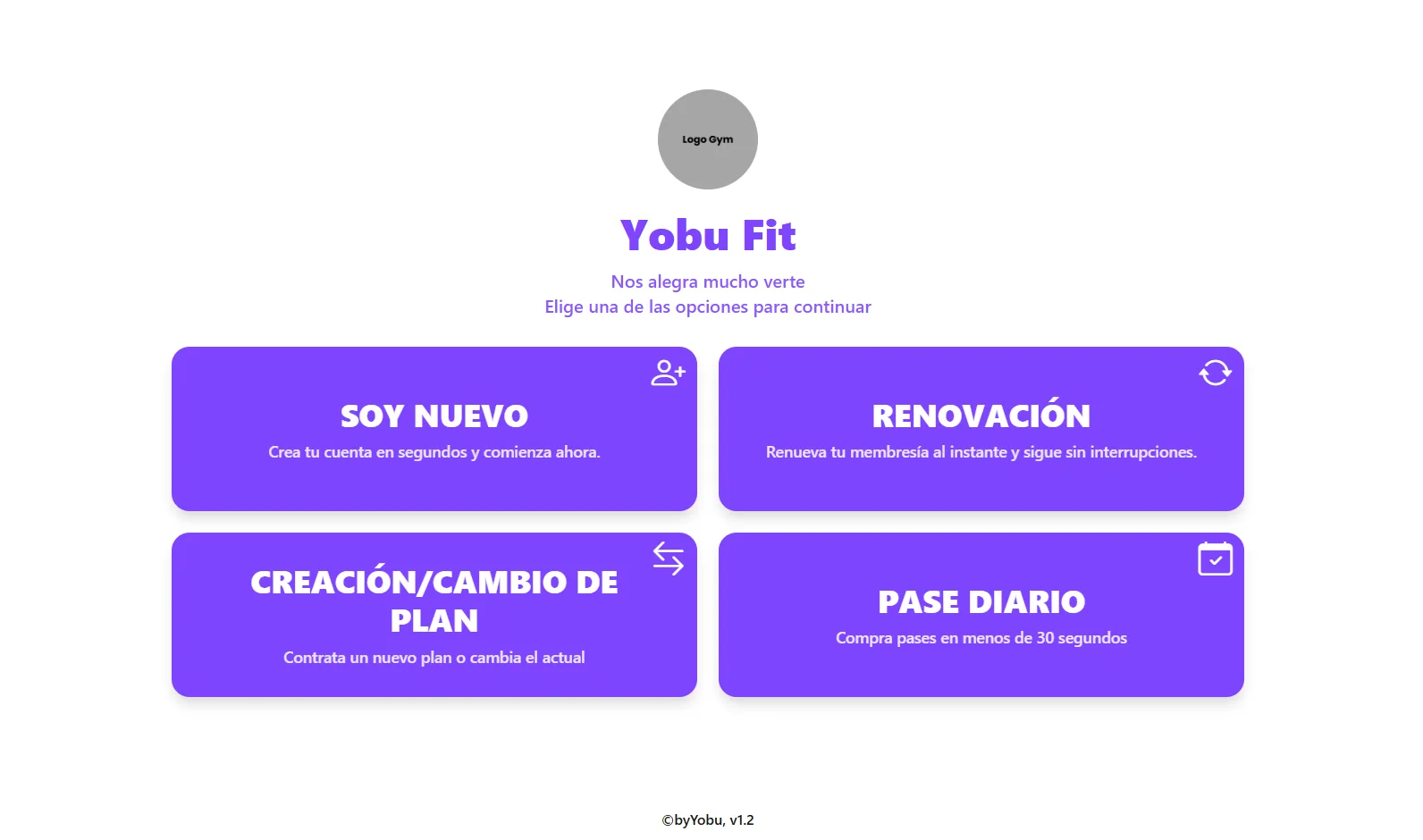 Flujo de autoservicio para atención rápida